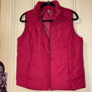 SJB Active magenta winter vest - Size Medium